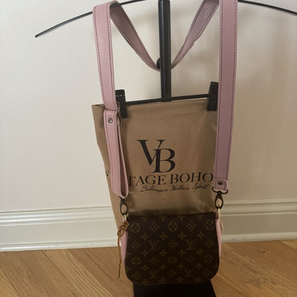 LV & Vintage Boho Odyssey Crossbody bag/purse - Picture 4 of 10